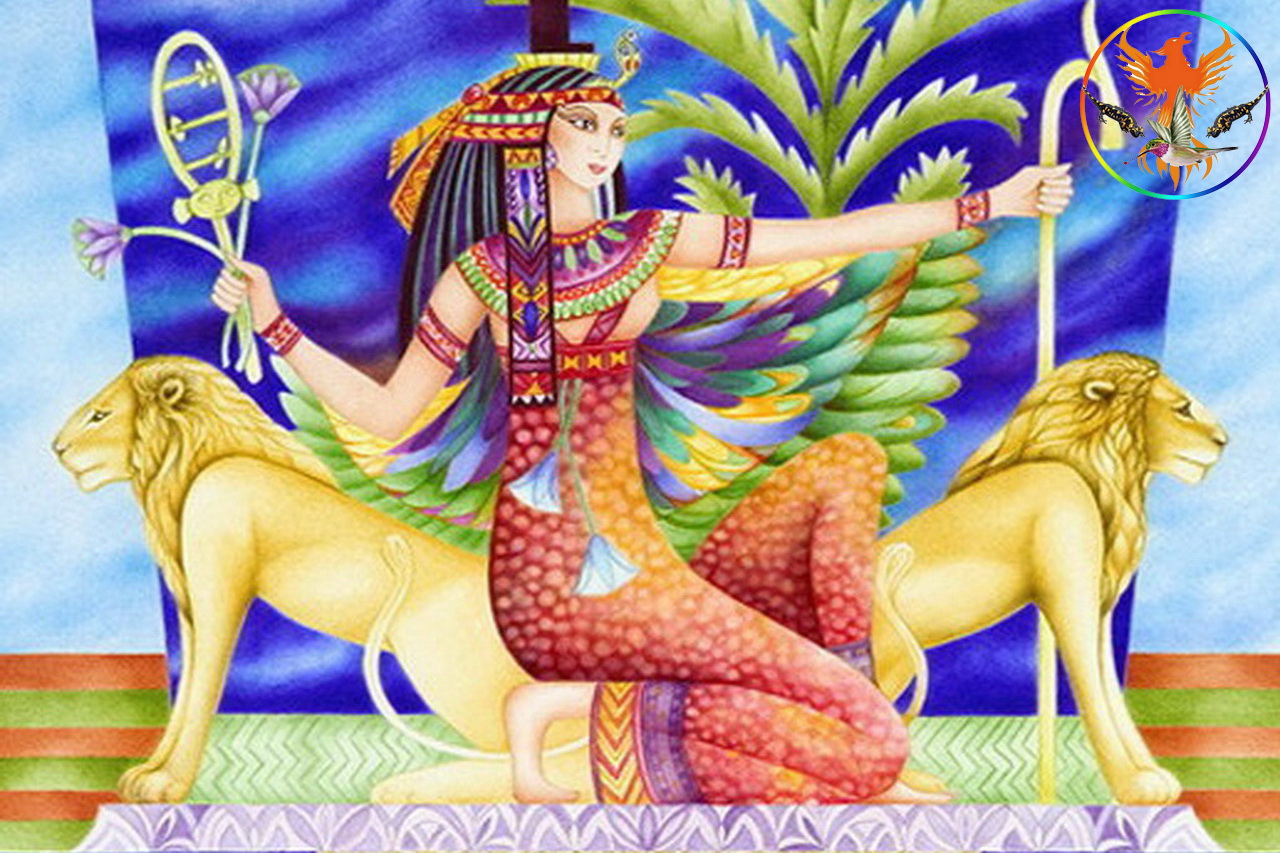 Croix de Lumière, Image de l'Égypte Antique d'Isapierre No 044 