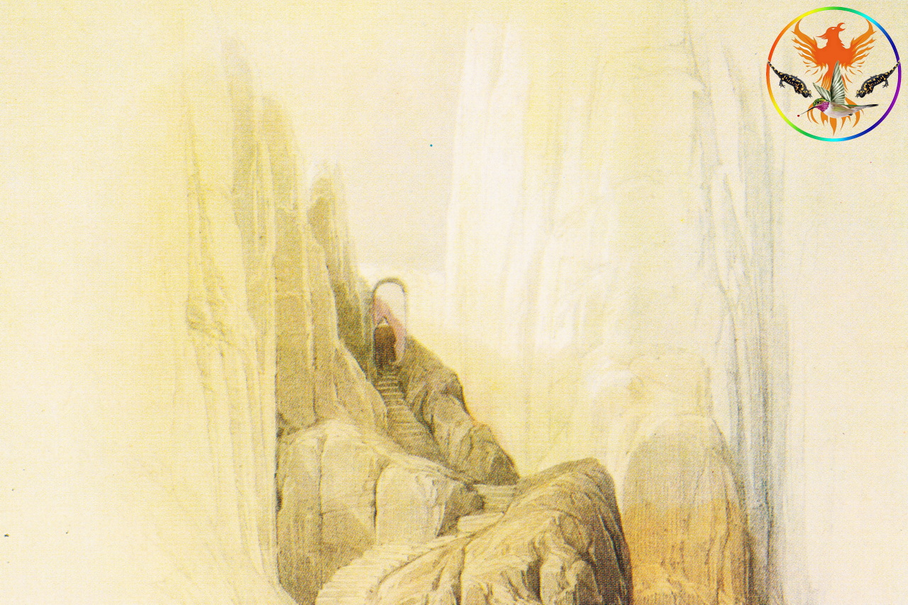 Croix de Lumière, Image de l'Égypte Antique d'Isapierre No 045 