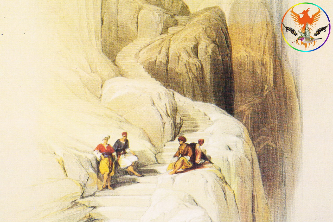 Croix de Lumière, Image de l'Égypte Antique d'Isapierre No 048 