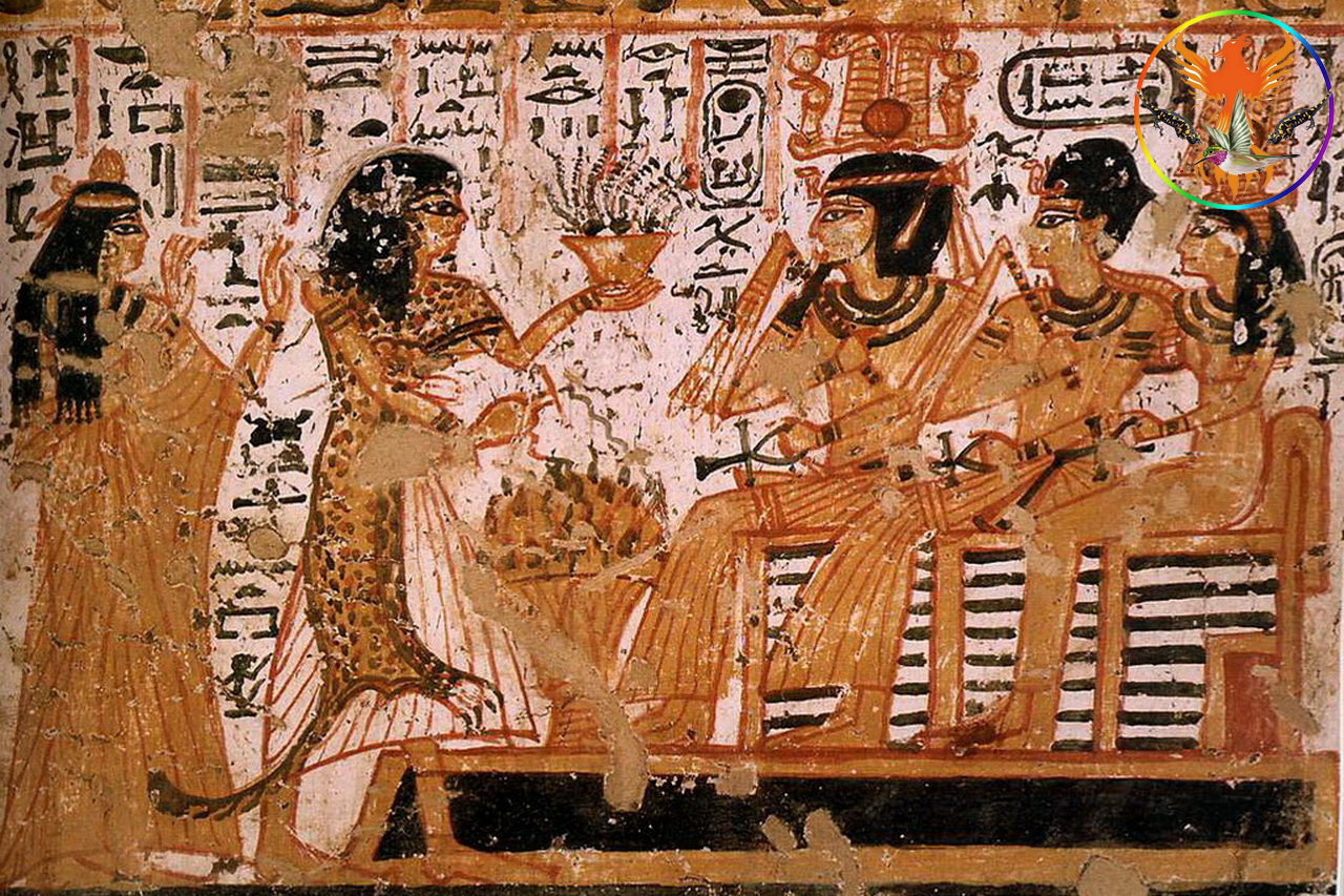 Croix de Lumière, Image de l'Égypte Antique d'Isapierre No 050 