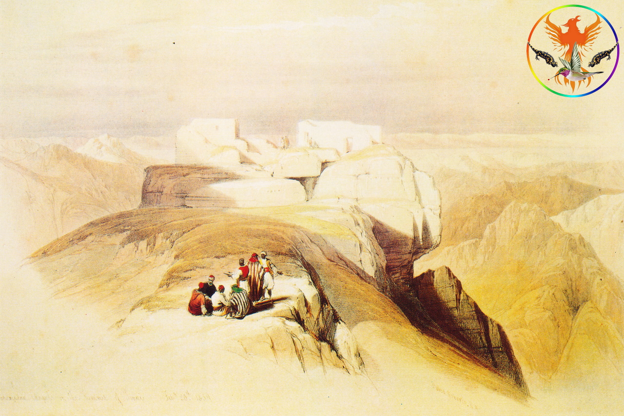 Croix de Lumière, Image de l'Égypte Antique d'Isapierre No 051 