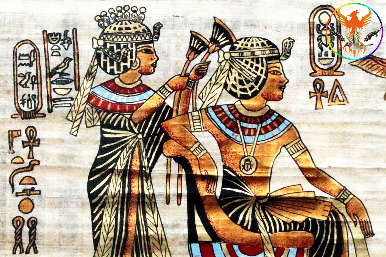 Croix de Lumière, Image de l'Égypte Antique d'Isapierre No 056 