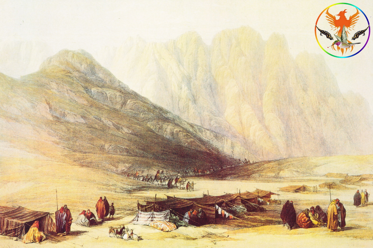 Croix de Lumière, Image de l'Égypte Antique d'Isapierre No 057 