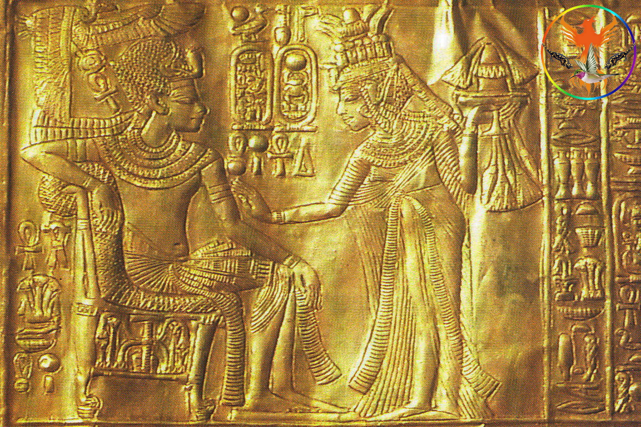 Croix de Lumière, Image de l'Égypte Antique d'Isapierre No 059 