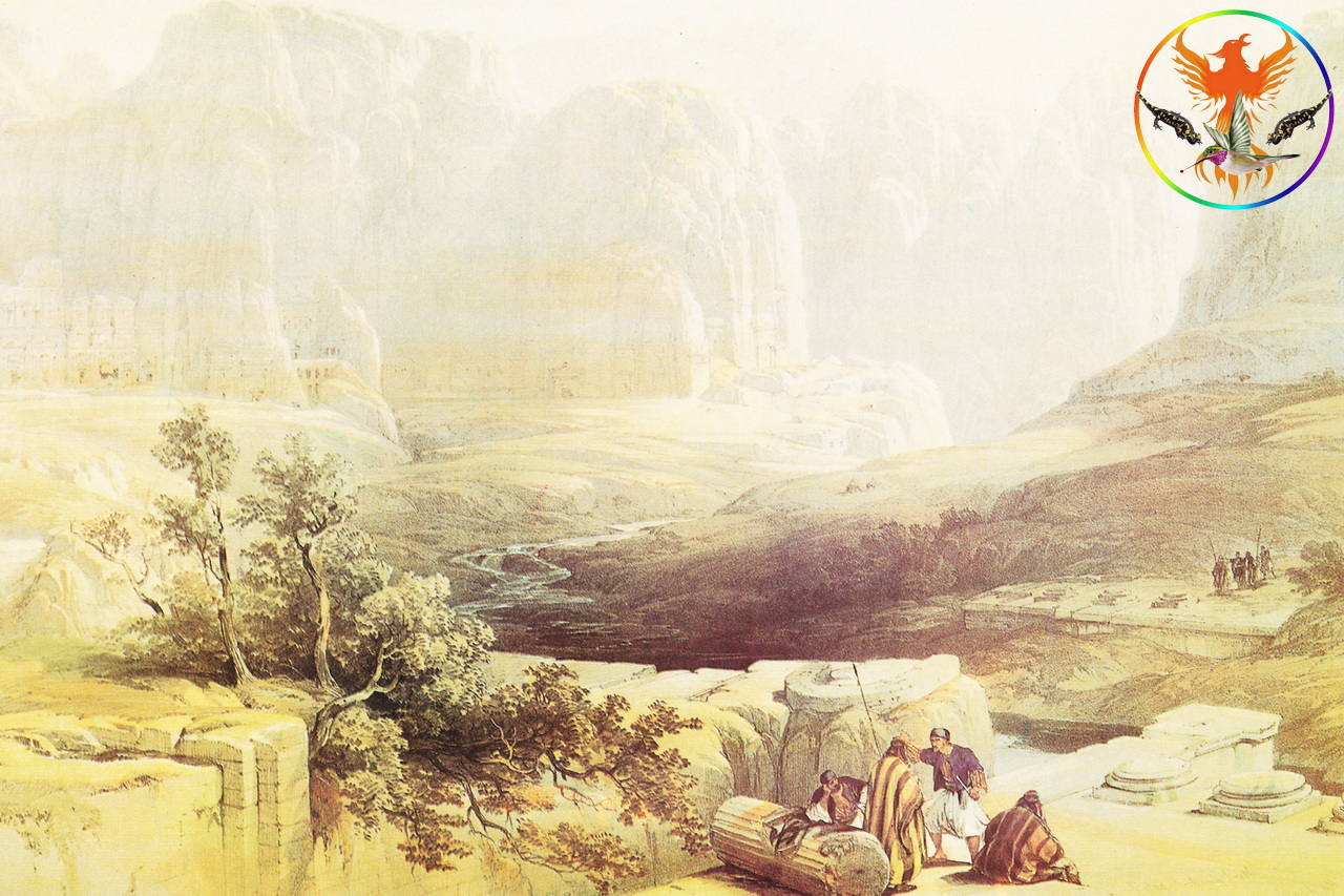 Croix de Lumière, Image de l'Égypte Antique d'Isapierre No 066 