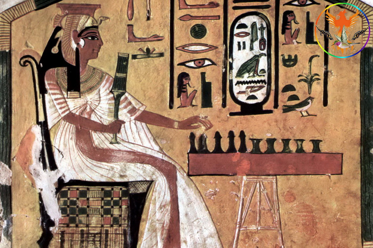 Croix de Lumière, Image de l'Égypte Antique d'Isapierre No 068 