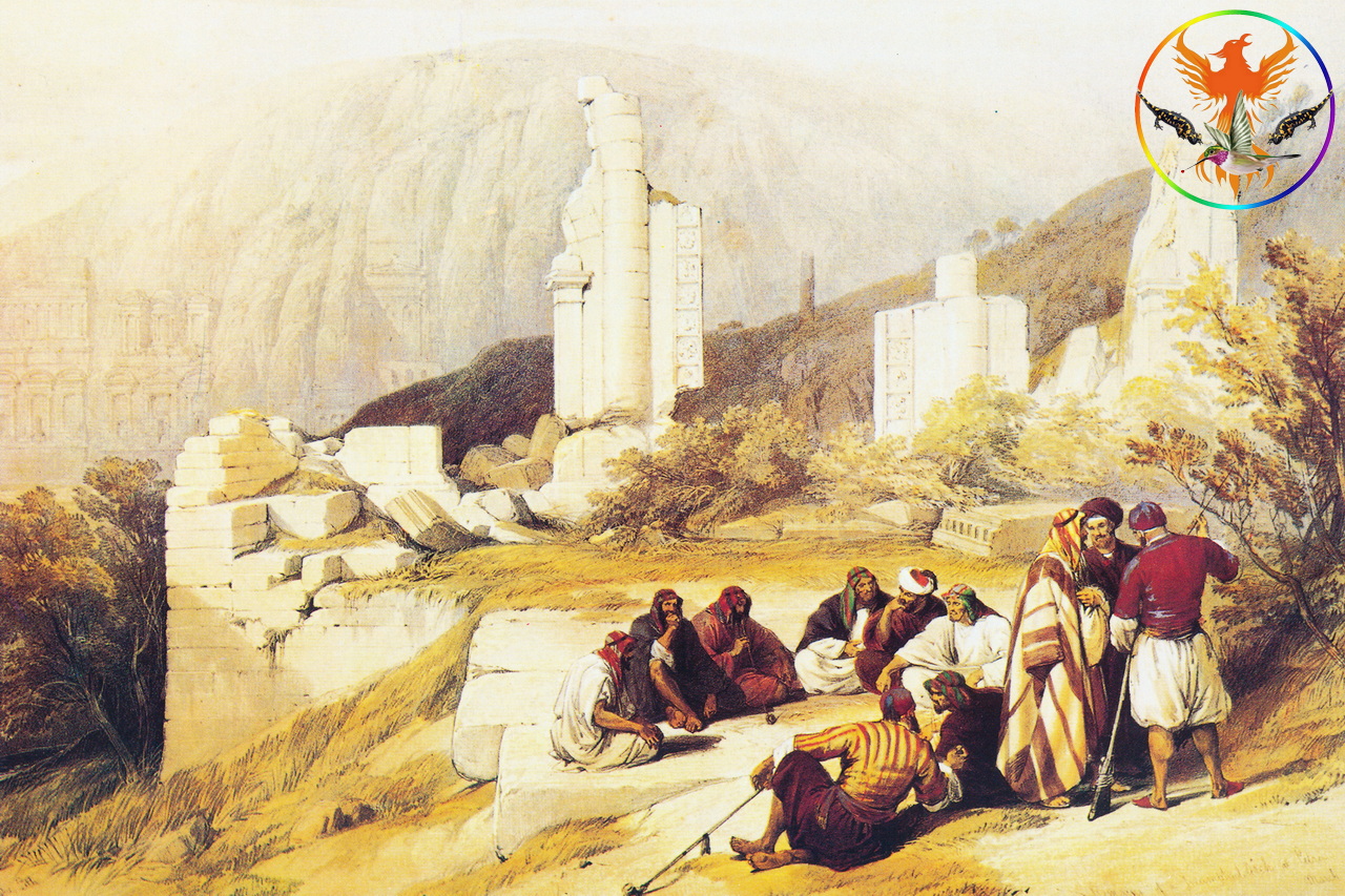 Croix de Lumière, Image de l'Égypte Antique d'Isapierre No 069 