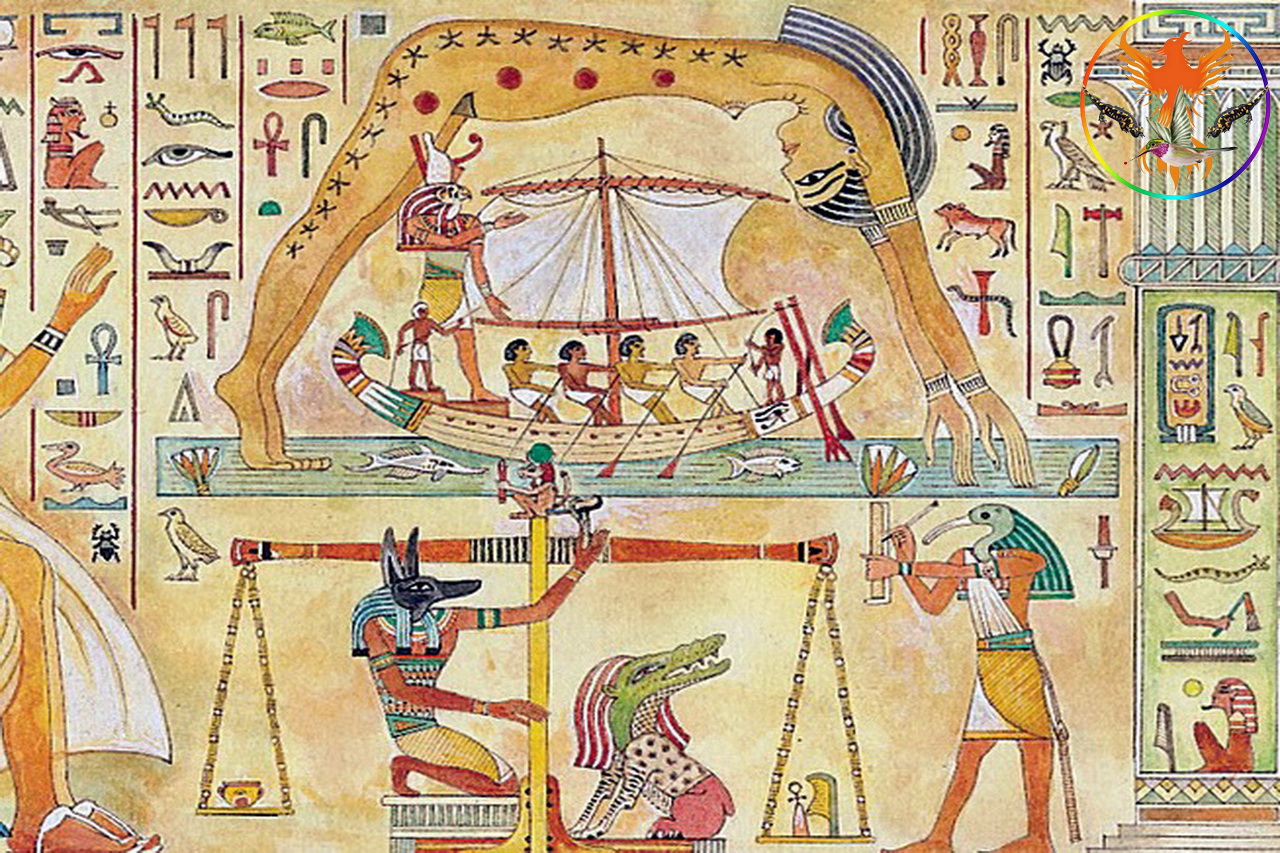 Croix de Lumière, Image de l'Égypte Antique d'Isapierre No 071 