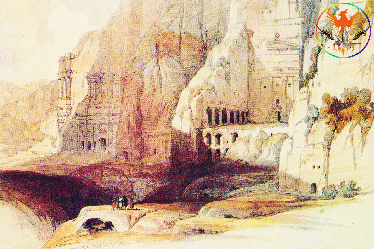 Croix de Lumière, Image de l'Égypte Antique d'Isapierre No 072 