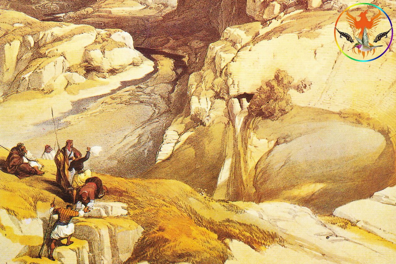 Croix de Lumière, Image de l'Égypte Antique d'Isapierre No 078 