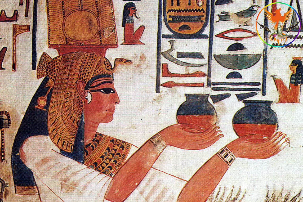 Croix de Lumière, Image de l'Égypte Antique d'Isapierre No 0010 