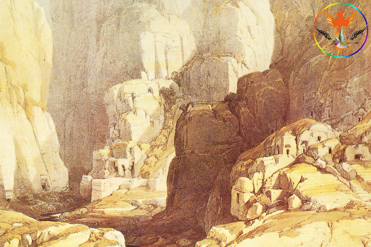 Croix de Lumière, Image de l'Égypte Antique d'Isapierre No 081 