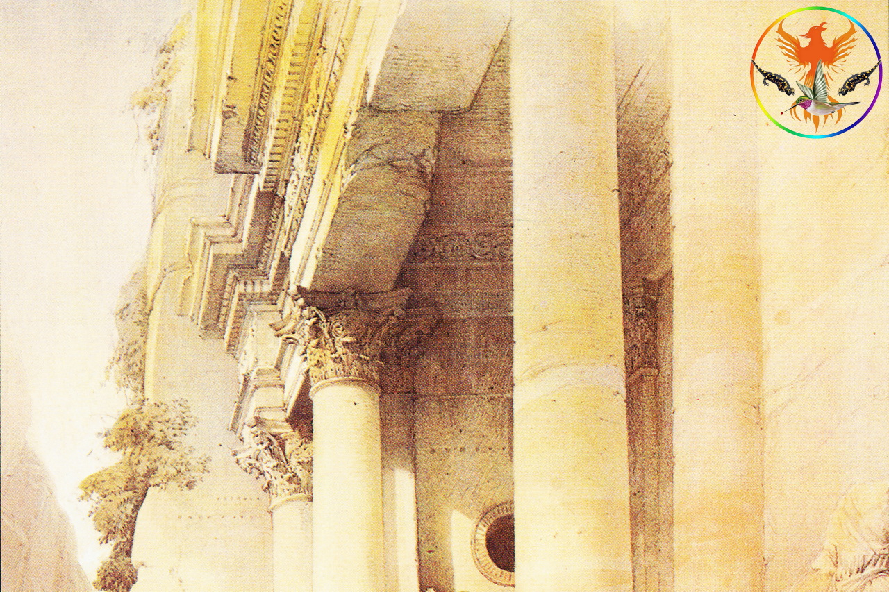 Croix de Lumière, Image de l'Égypte Antique d'Isapierre No 087 