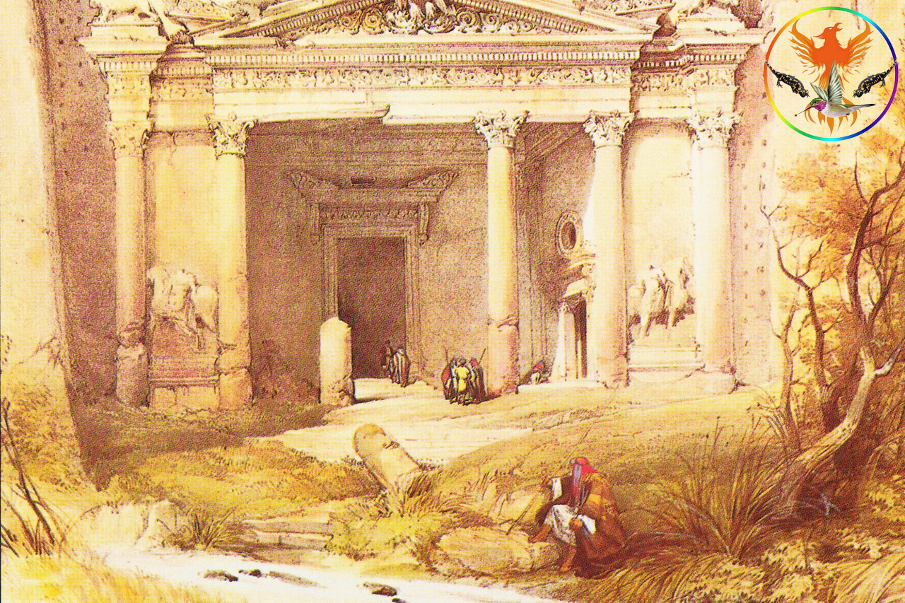 Croix de Lumière, Image de l'Égypte Antique d'Isapierre No 0090 