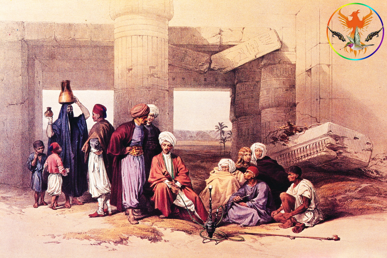 Croix de Lumière, Image de l'Égypte Antique d'Isapierre No 106 