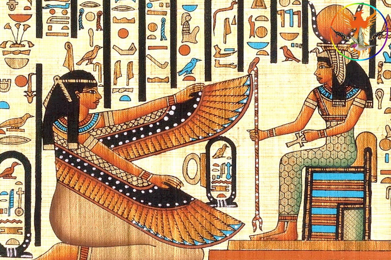 Croix de Lumière, Image de l'Égypte Antique d'Isapierre No 1010 