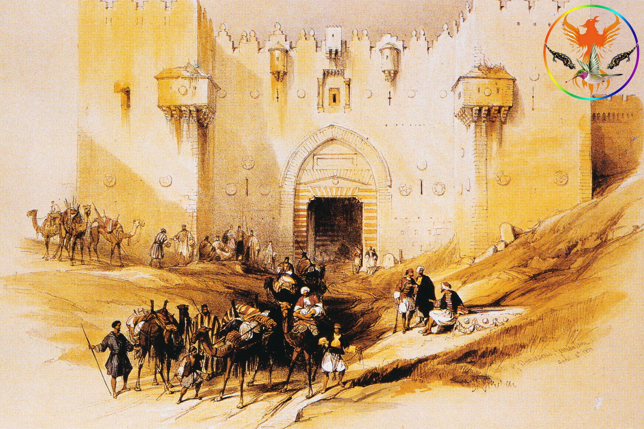 Croix de Lumière, Image de l'Égypte Antique d'Isapierre No 111 