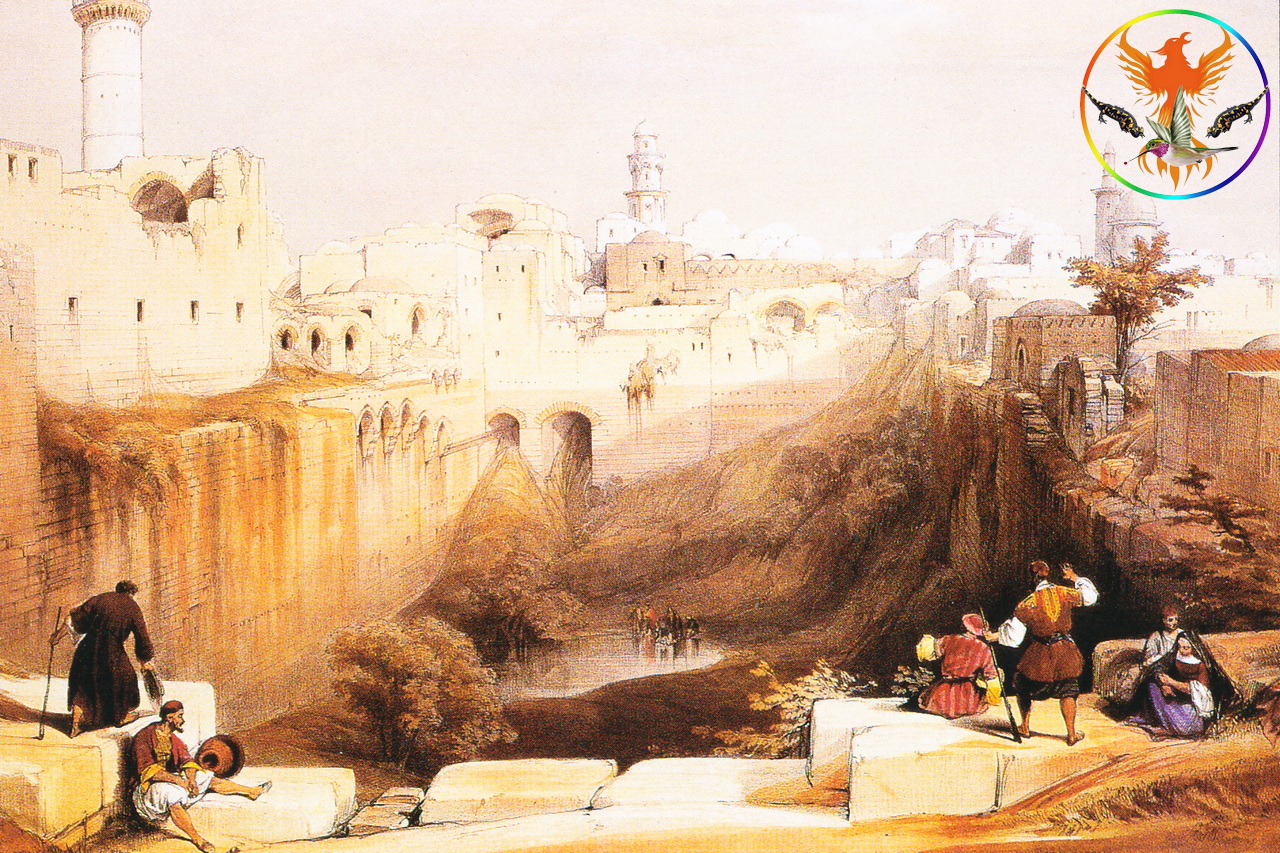 Croix de Lumière, Image de l'Égypte Antique d'Isapierre No 114 