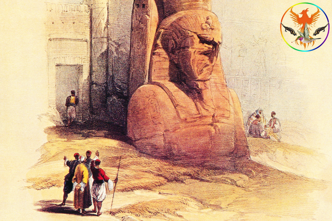 Croix de Lumière, Image de l'Égypte Antique d'Isapierre No 115 