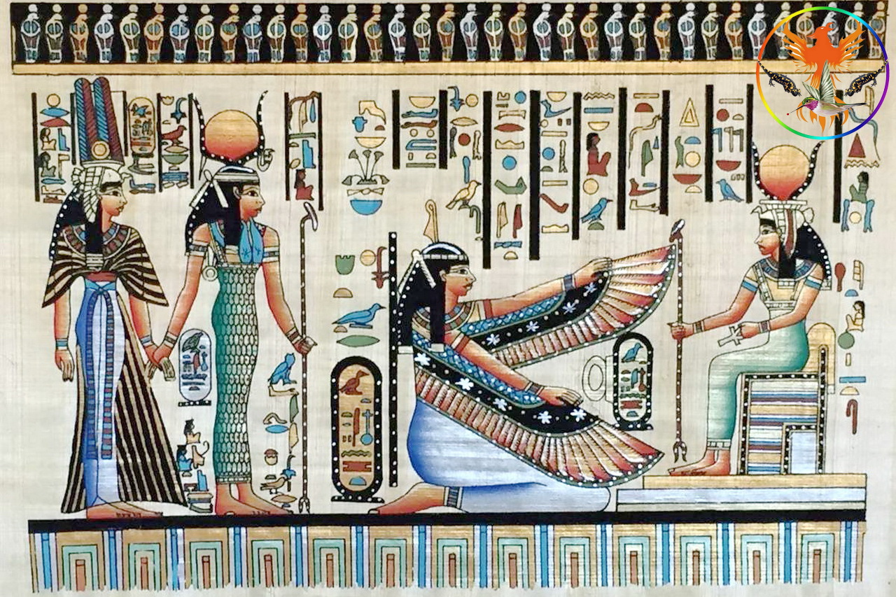 Croix de Lumière, Image de l'Égypte Antique d'Isapierre No 122 