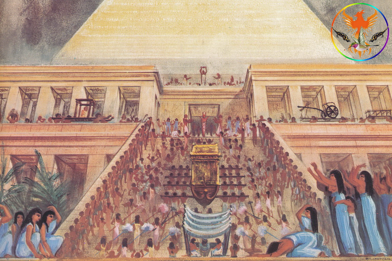 Croix de Lumière, Image de l'Égypte Antique d'Isapierre No 125 