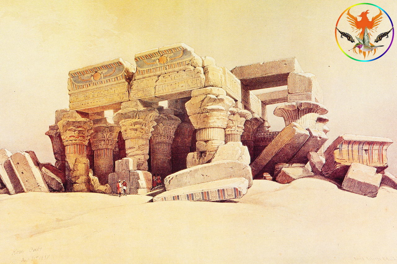 Croix de Lumière, Image de l'Égypte Antique d'Isapierre No 130 