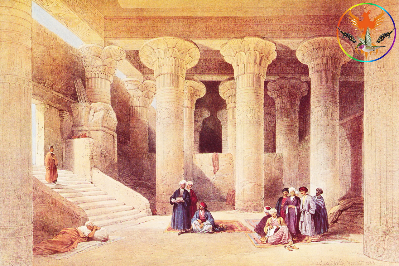 Croix de Lumière, Image de l'Égypte Antique d'Isapierre No 133 