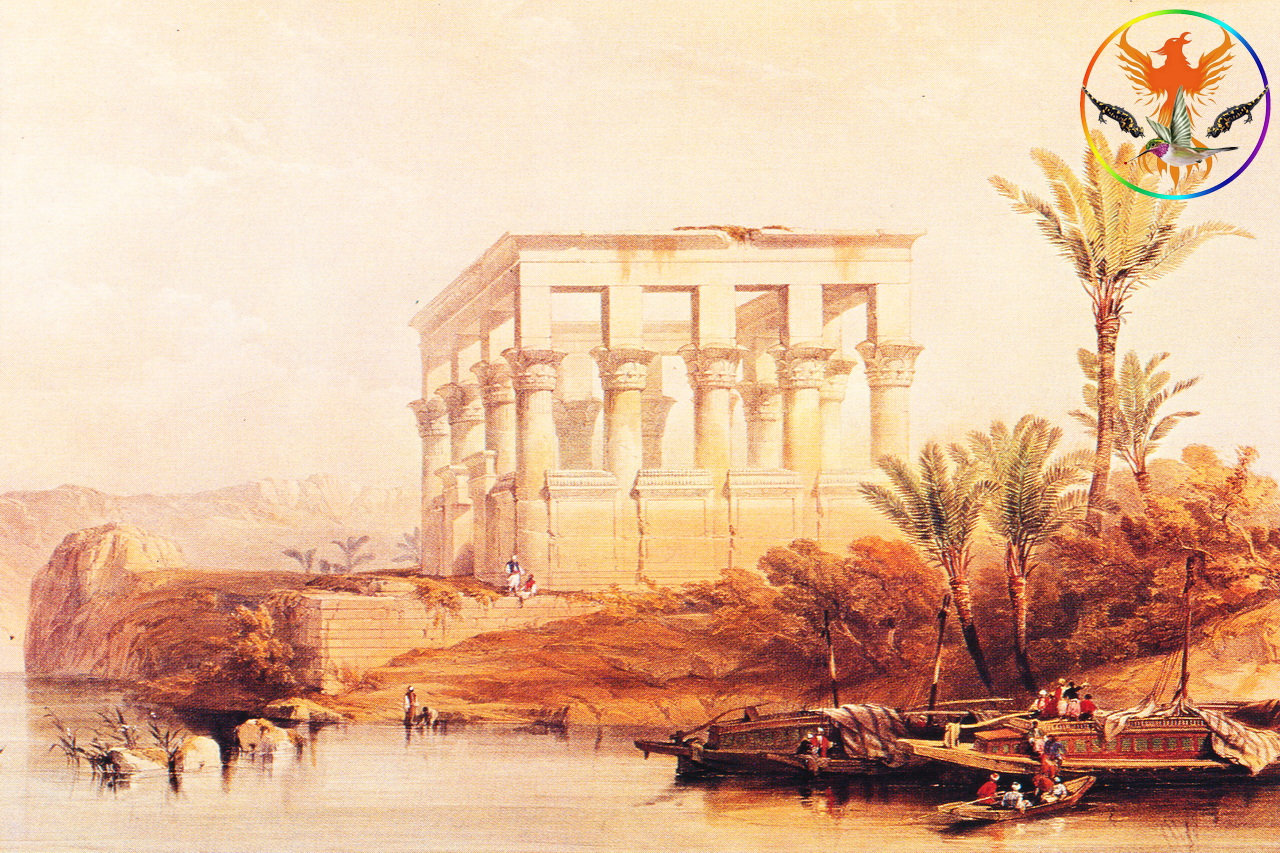 Croix de Lumière, Image de l'Égypte Antique d'Isapierre No 136 