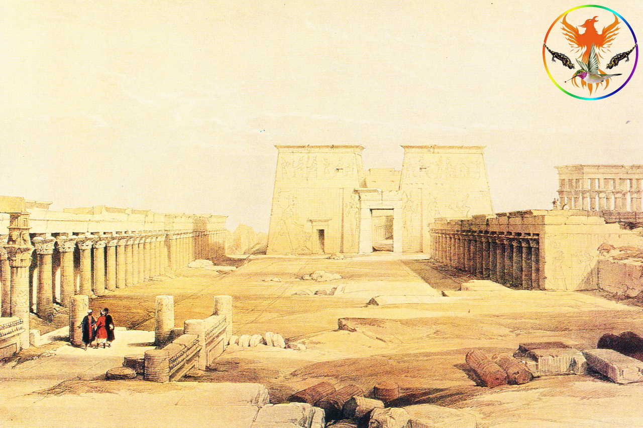 Croix de Lumière, Image de l'Égypte Antique d'Isapierre No 139 