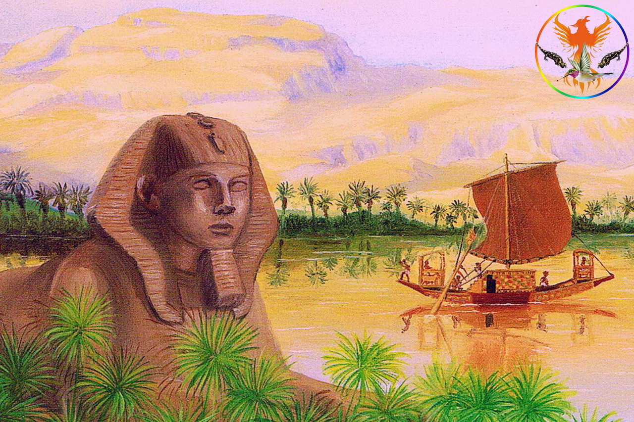 Croix de Lumière, Image de l'Égypte Antique d'Isapierre No 140 