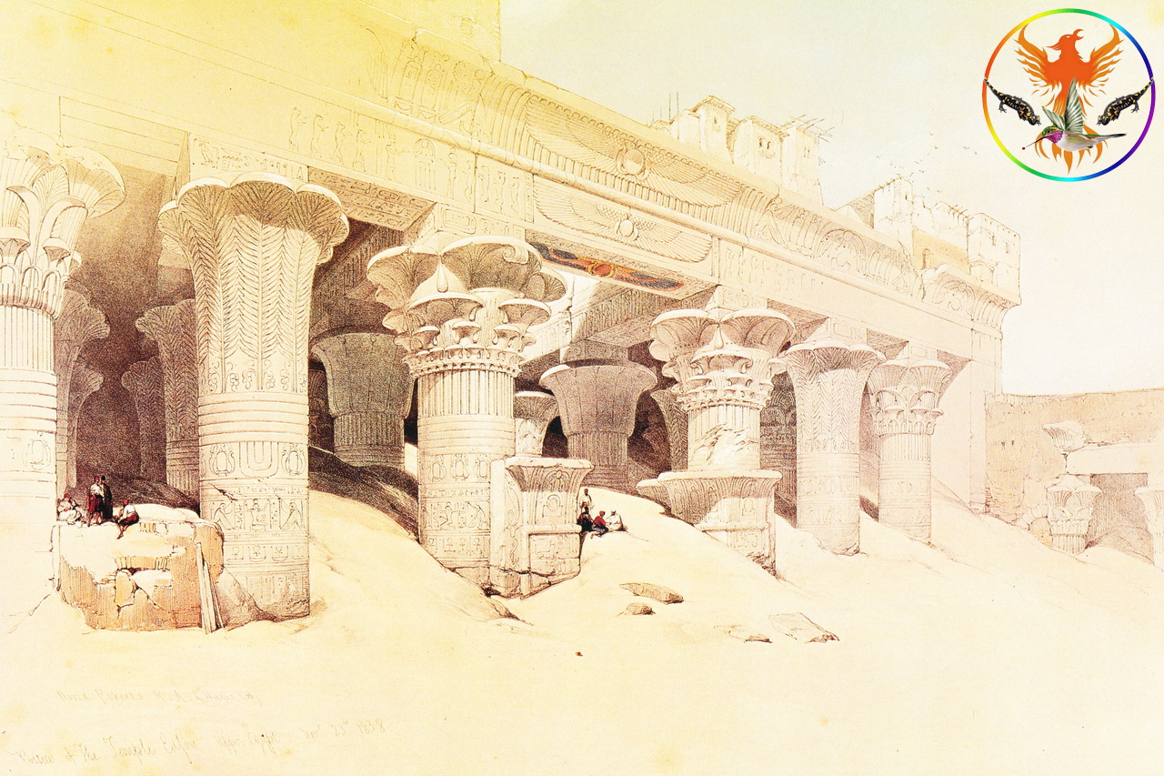 Croix de Lumière, Image de l'Égypte Antique d'Isapierre No 142 