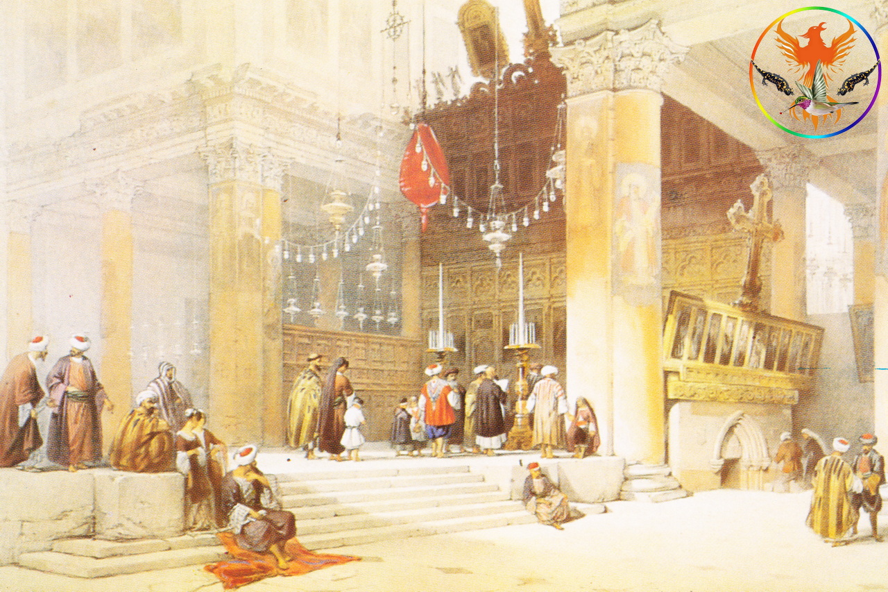 Croix de Lumière, Image de l'Égypte Antique d'Isapierre No 144 