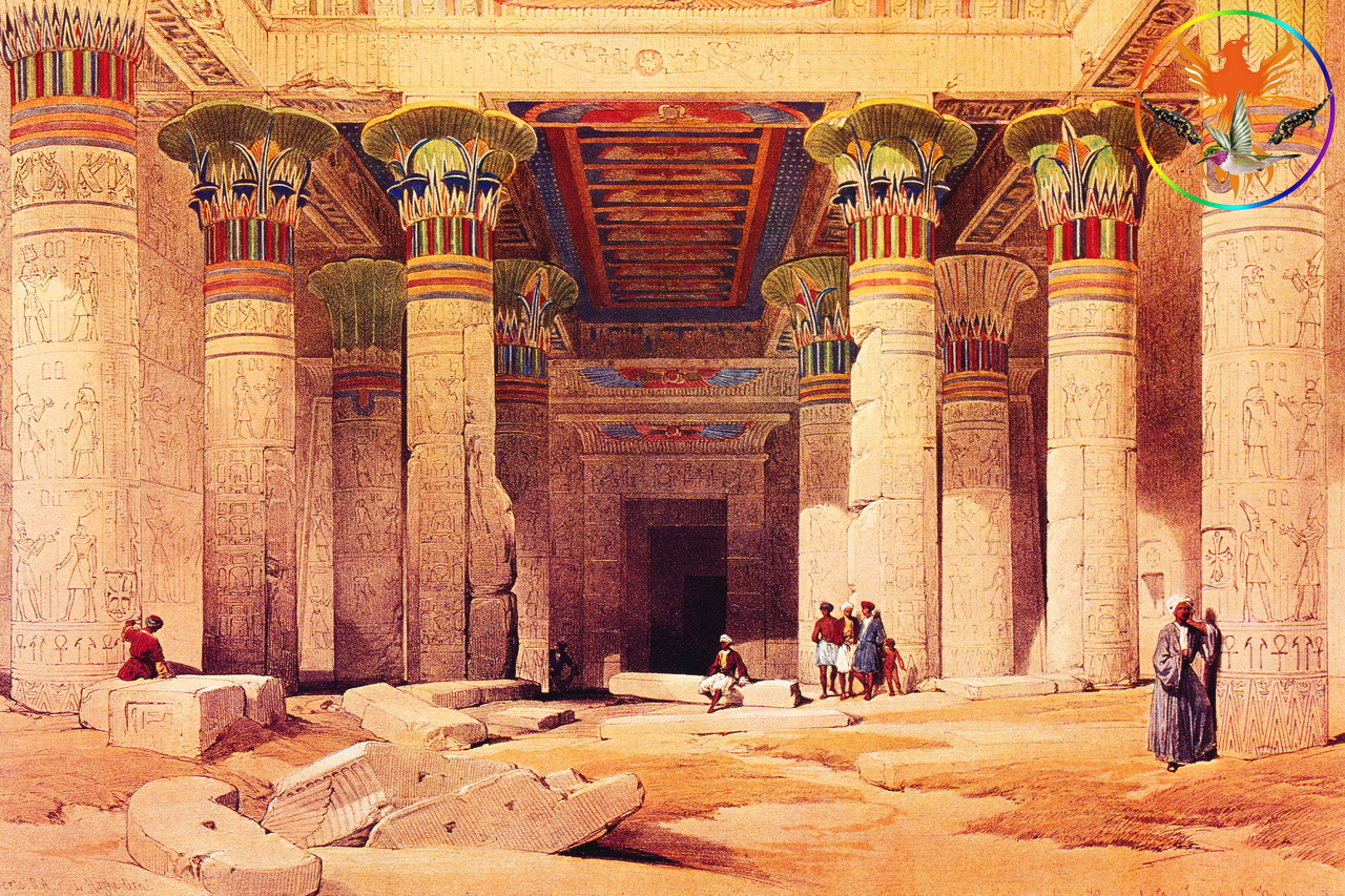 Croix de Lumière, Image de l'Égypte Antique d'Isapierre No 145 