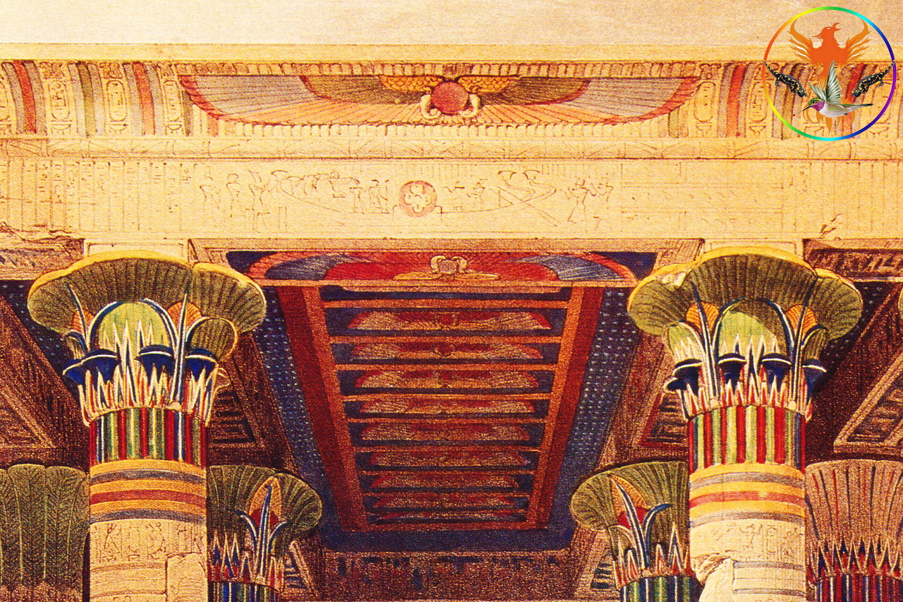 Croix de Lumière, Image de l'Égypte Antique d'Isapierre No 148 