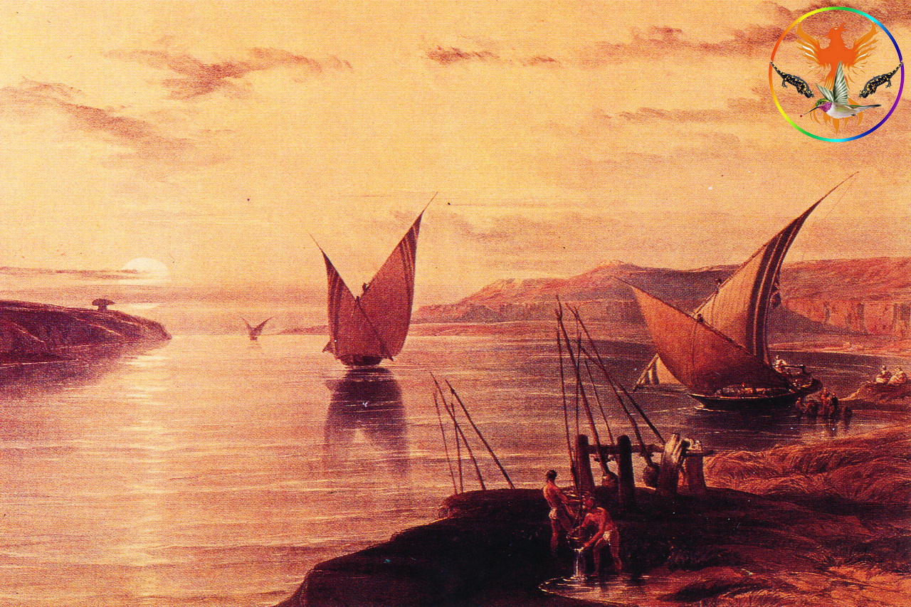 Croix de Lumière, Image de l'Égypte Antique d'Isapierre No 151 