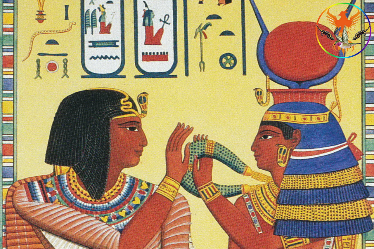 Croix de Lumière, Image de l'Égypte Antique d'Isapierre No 155 