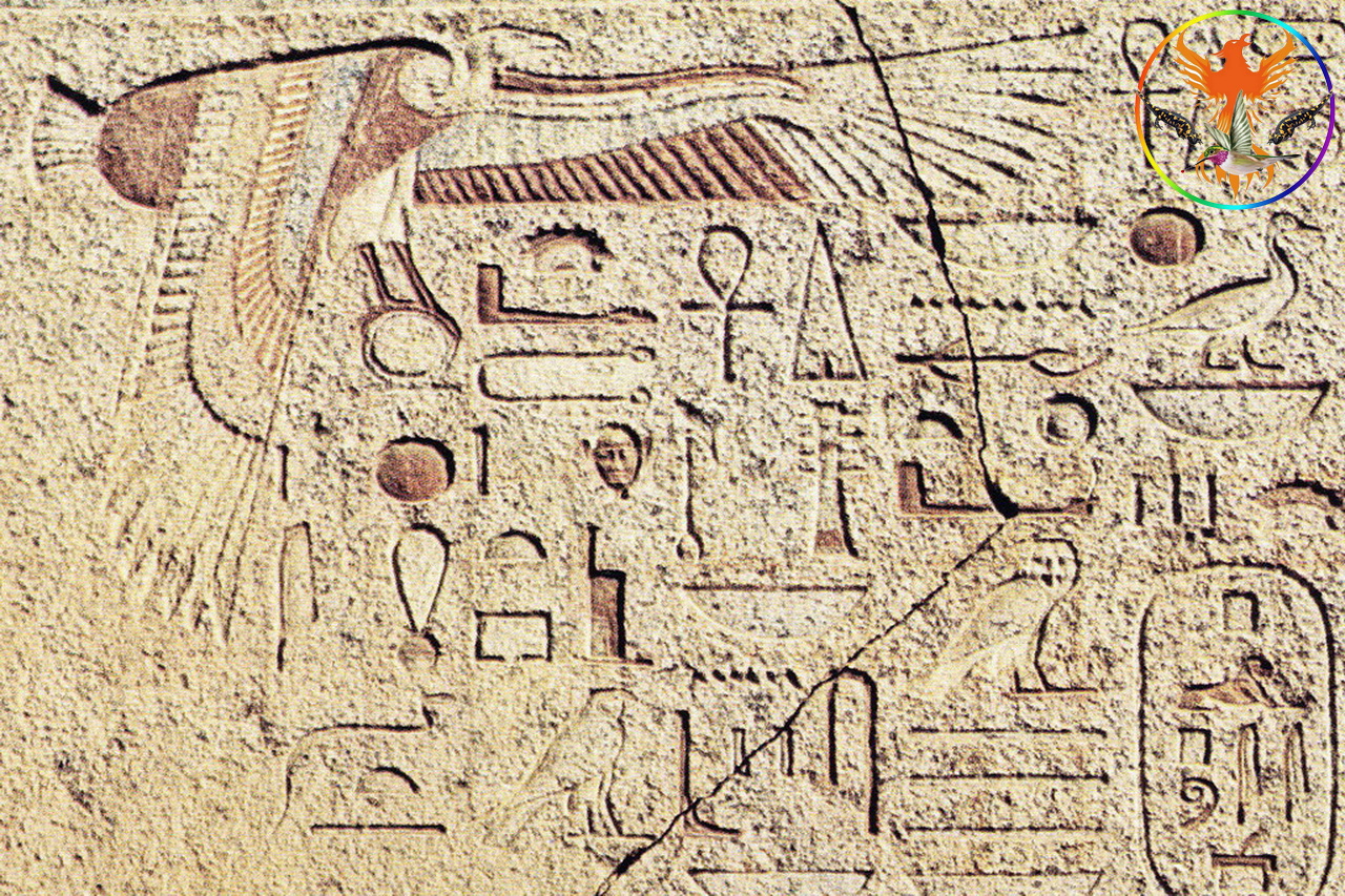 Croix de Lumière, Image de l'Égypte Antique d'Isapierre No 164 