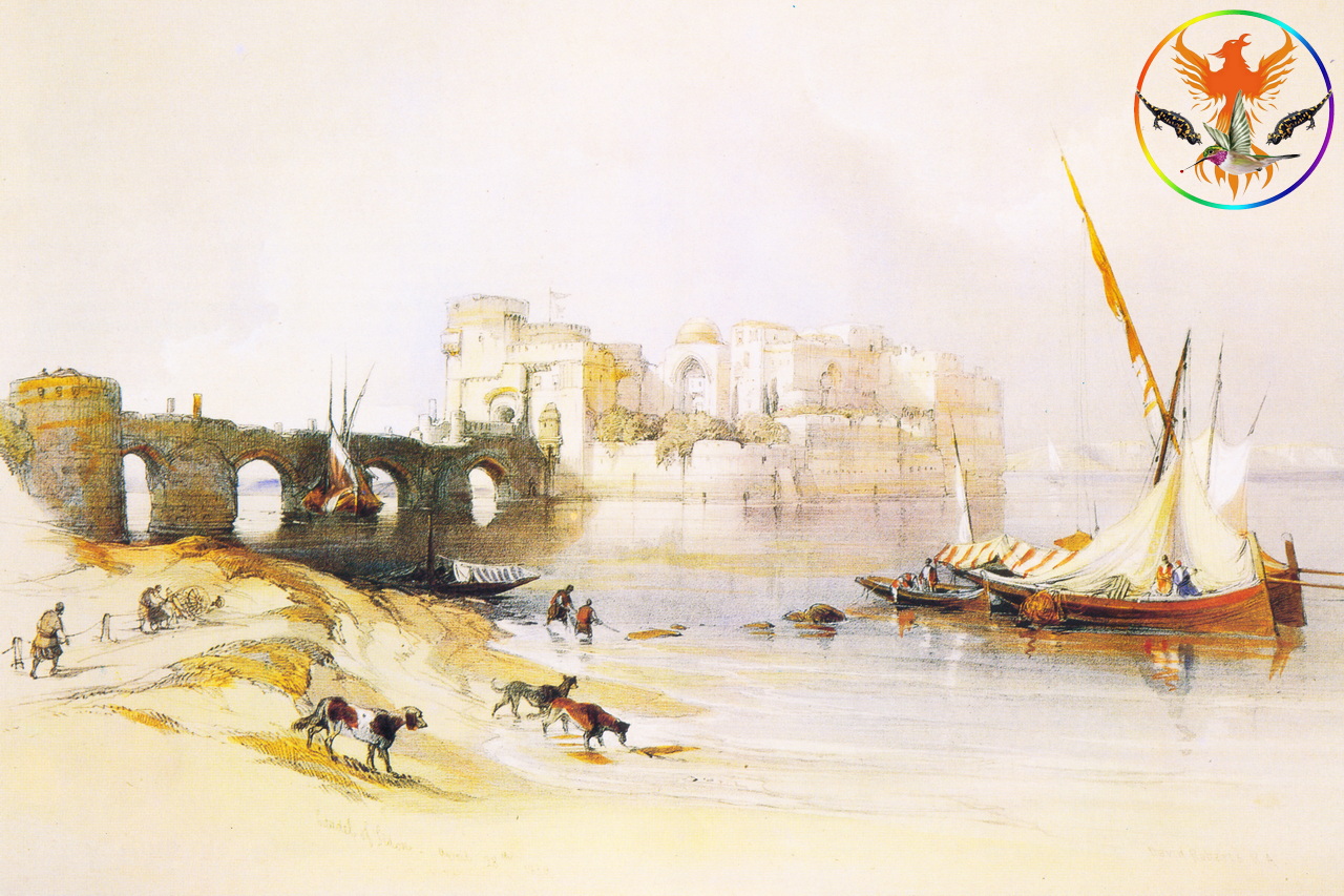 Croix de Lumière, Image de l'Égypte Antique d'Isapierre No 168 