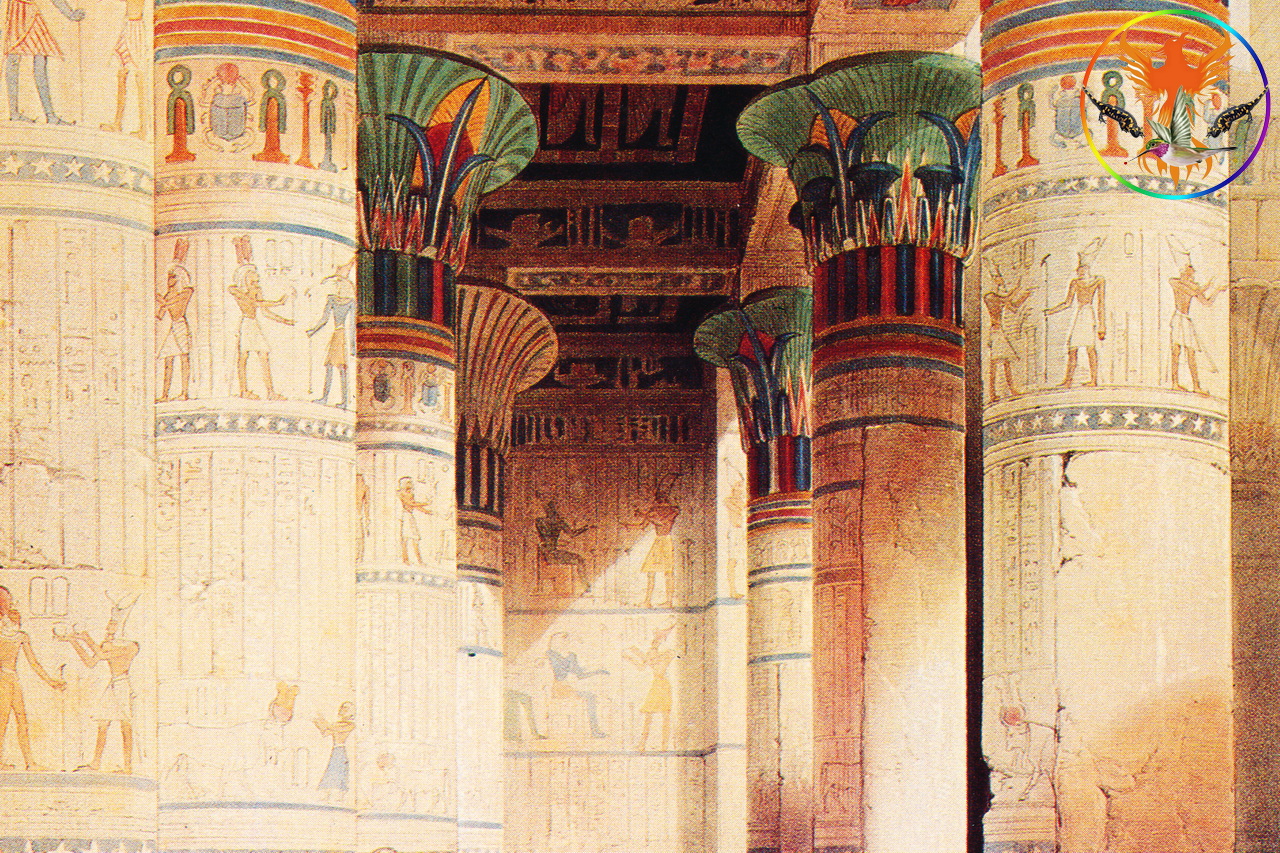 Croix de Lumière, Image de l'Égypte Antique d'Isapierre No 172 