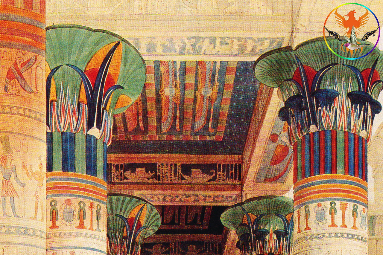 Croix de Lumière, Image de l'Égypte Antique d'Isapierre No 175 