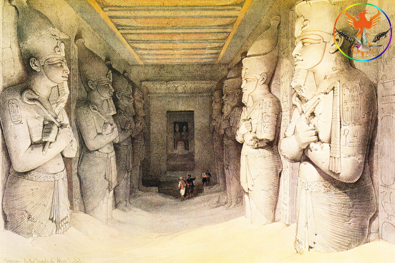 Croix de Lumière, Image de l'Égypte Antique d'Isapierre No 178 