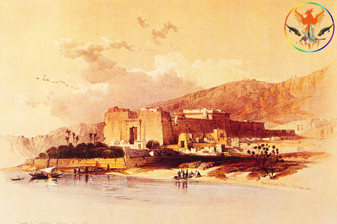 Croix de Lumière, Image de l'Égypte Antique d'Isapierre No 184 