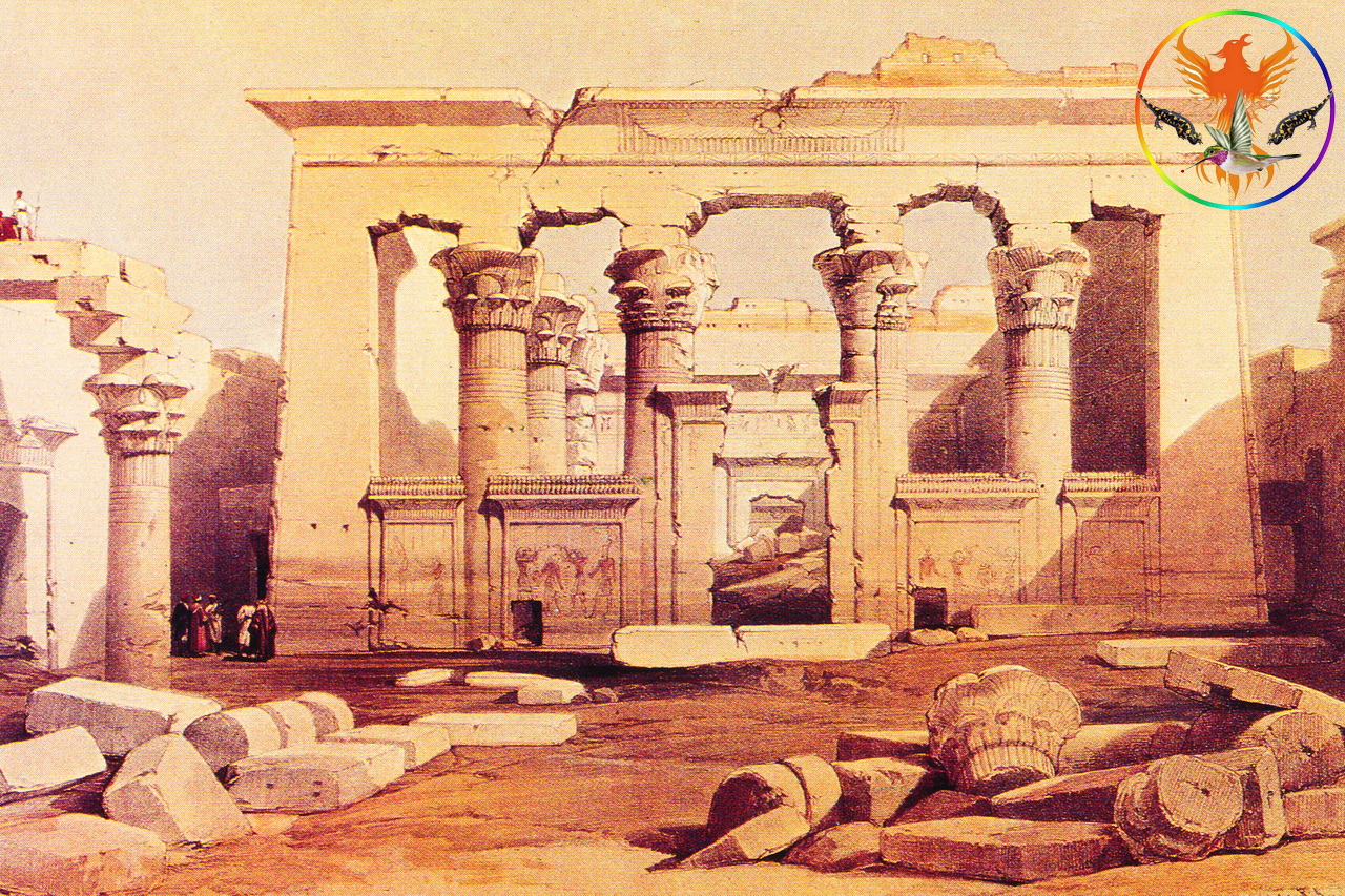 Croix de Lumière, Image de l'Égypte Antique d'Isapierre No 187 