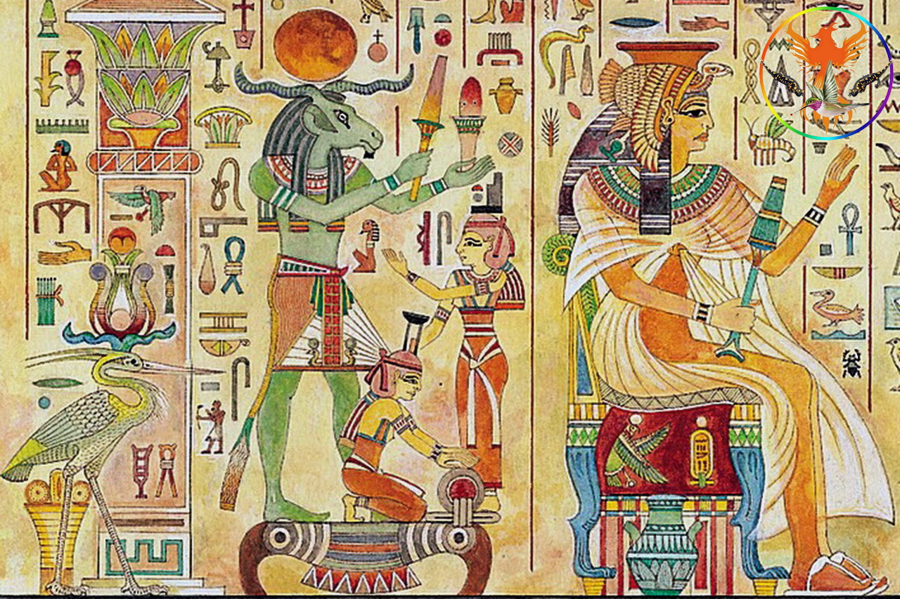 Croix de Lumière, Image de l'Égypte Antique d'Isapierre No 194 