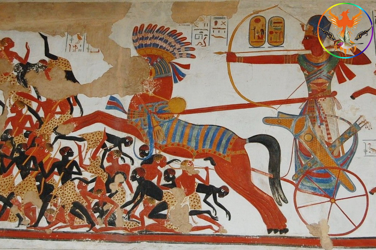 Croix de Lumière, Image de l'Égypte Antique d'Isapierre No 200 