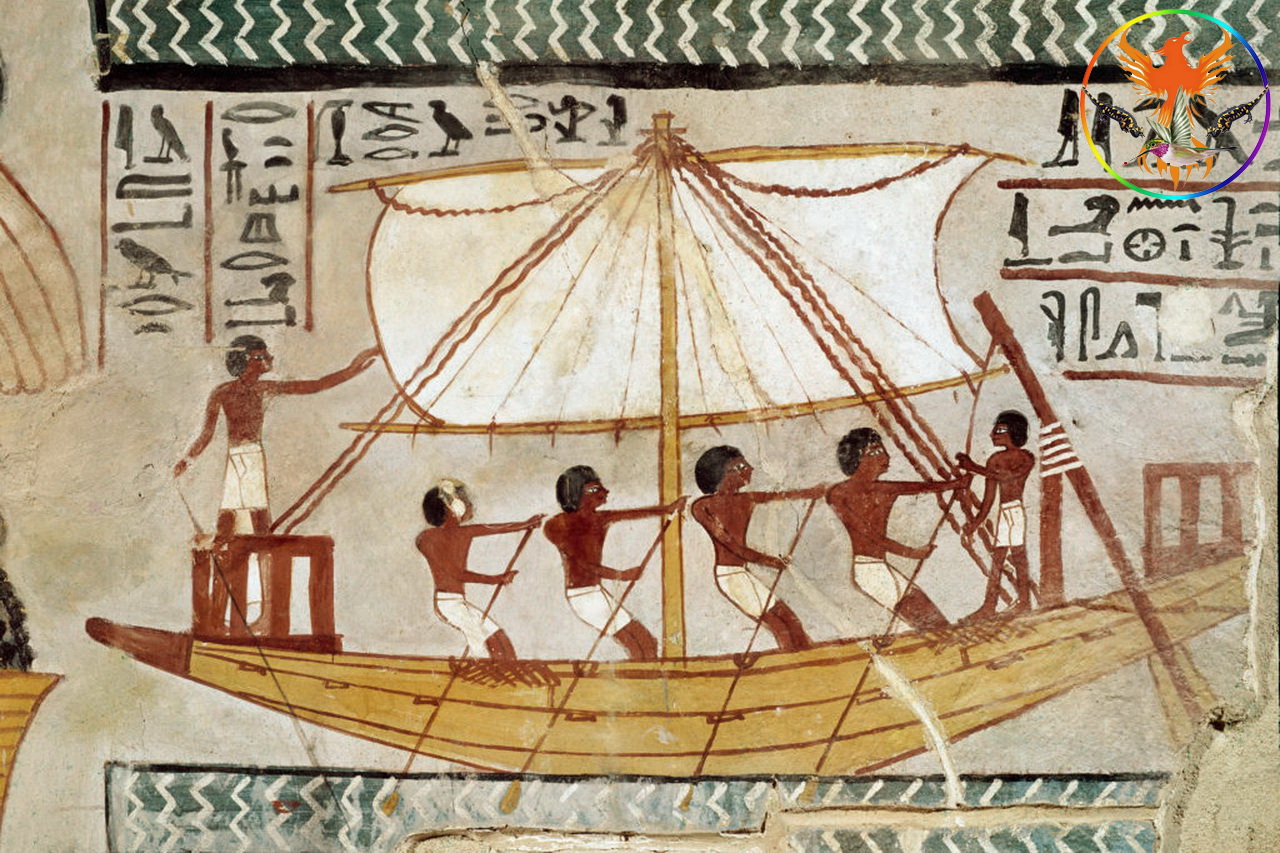 Croix de Lumière, Image de l'Égypte Antique d'Isapierre No 203 