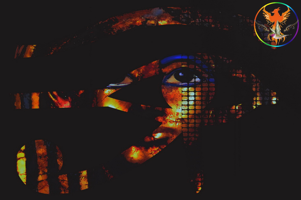 Croix de Lumière, Image de l'Égypte Antique d'Isapierre No 210 