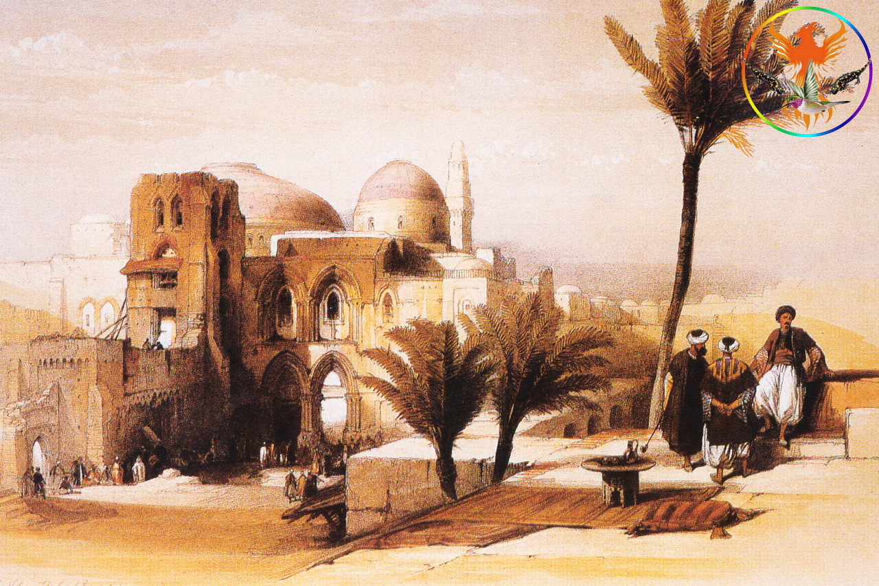 Croix de Lumière, Image de l'Égypte Antique d'Isapierre No 213 