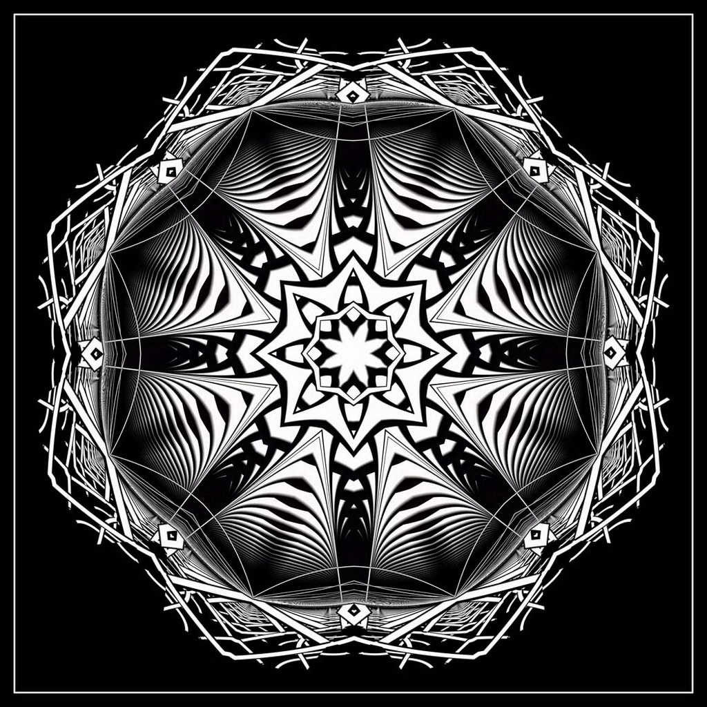 Croix de Lumière, Mandala  No 1 