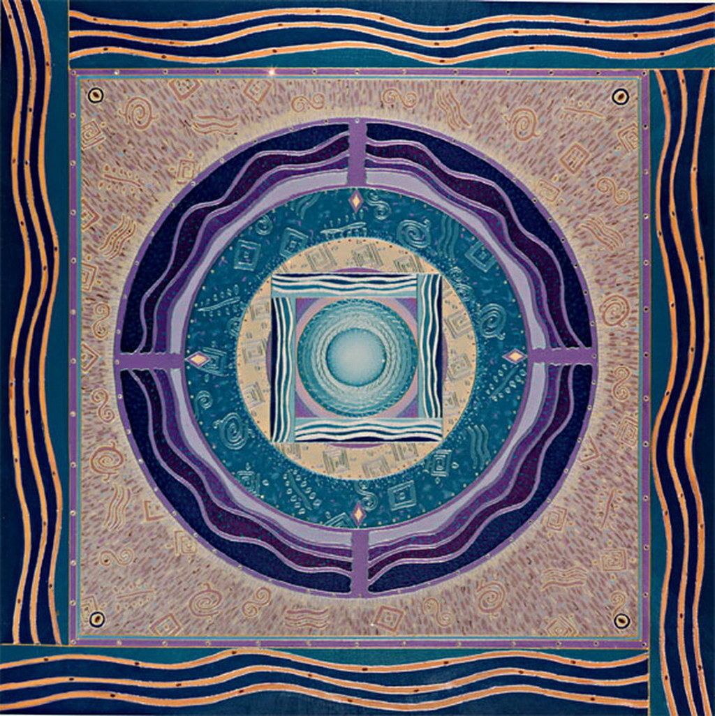 Croix de Lumière, Mandala  No 2 